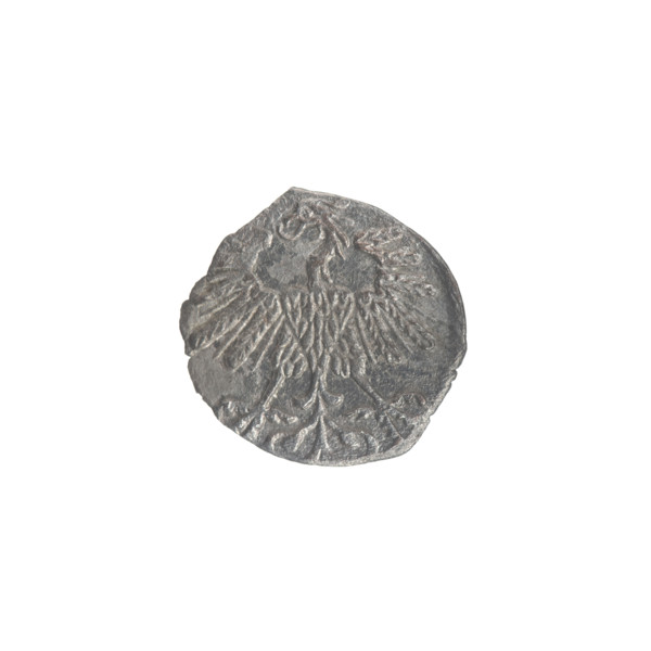 Lithuanian denarius, Sigismund II Augustus (King of Poland; 1544–1572); emblems of the Jagiellon