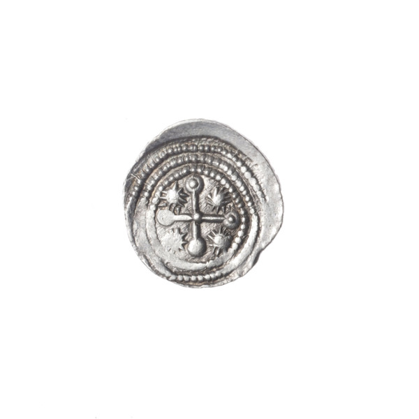 denarius, Boleslaw III Krzywousty (prince of Poland; 1086–1138), allegories, equal-armed cross,