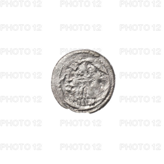 Denarius of Boleslaw III Krzywousty (prince of Poland; ca. 1086–1138), ca. 1125–1138. Obverse: