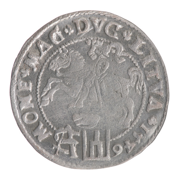 Lithuanian grosz on a Polish foot, Sigismund II Augustus (King of Poland; 1544–1572), Jagiellonians
