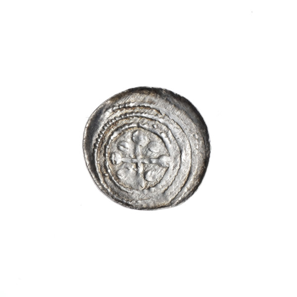 denarius, Boleslaw III Krzywousty (prince of Poland; 1086–1138), allegories, spearhead (issue