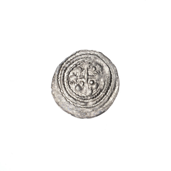 denarius, Boleslaw III Krzywousty (prince of Poland; 1086–1138), allegories, equal-armed cross,