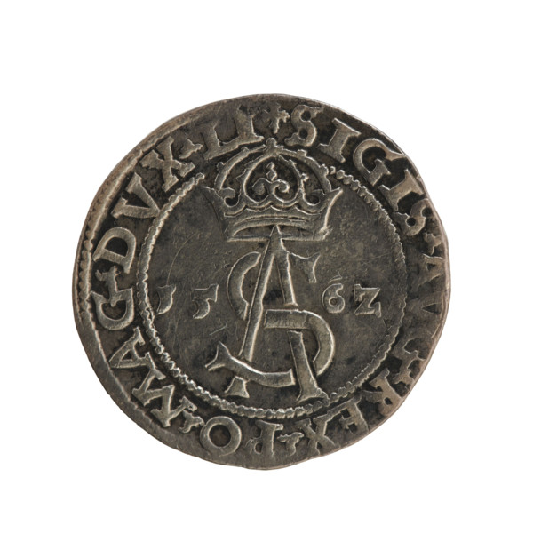 Lithuanian troika; Sigismund II Augustus (king of Poland, 1544–1572); emblems of the Jagiellons