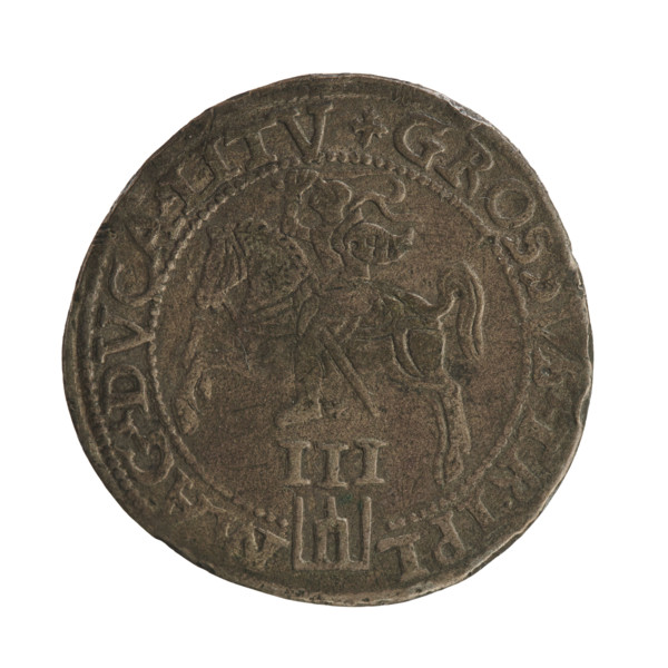 Lithuanian troika; Sigismund II Augustus (King of Poland; 1544–1572); coats of arms; Jagiellons