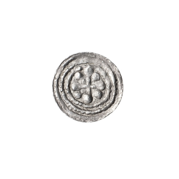 Denarius, Boleslaw III Krzywousty (prince of Poland; 1107–1138). Romanesque coin, ca. 1125–1138,