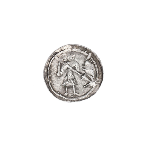 denarius, Boleslaw III Krzywousty (prince of Poland; 1086–1138; ruler 1107–1138), allegories,