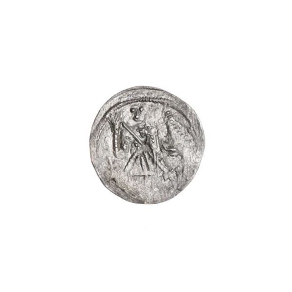 denarius, Boleslaw III Krzywousty (prince of Poland; 1107–1138), allegories, equal-armed cross,