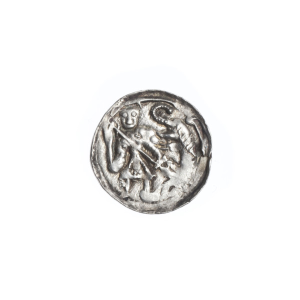 denarius, Boleslaw III Krzywousty (prince of Poland; 1086–1138), allegories, crosses, equal-armed