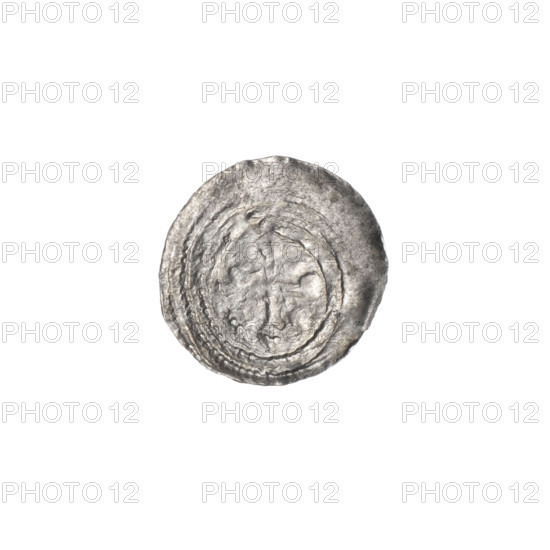 denarius, Boleslaw III Krzywousty (Prince of Poland; 1107–1138 / born 1086–1138), allegories,