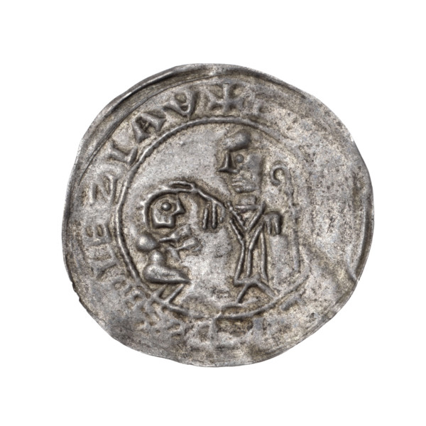 bracteate, Boleslaw III Wrymouth (Prince of Poland; 1107–1138), bishop, bishops, crosier,