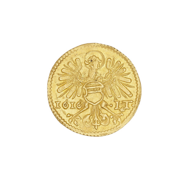 half-ducat (punch 3 hellers), Charles II (Duke of Ziebice-Olesnica; 1587–1617), Silesia (historical