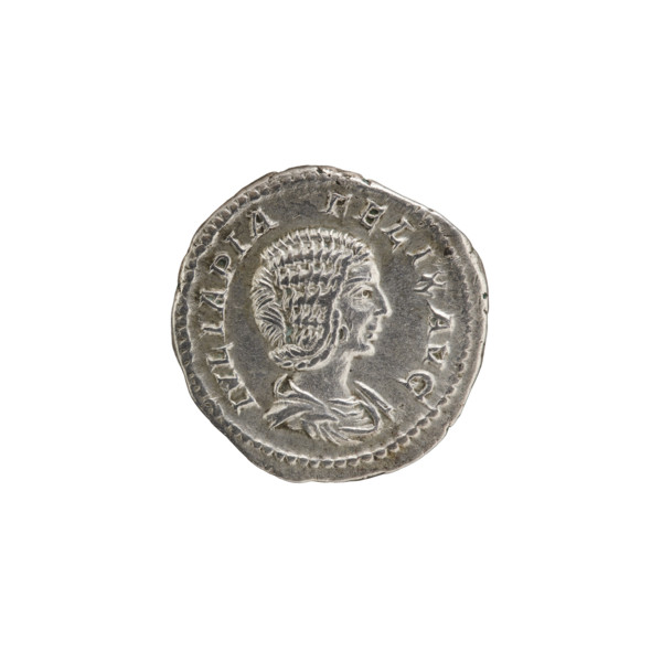 denarius, Caracalla (188–217; Roman emperor 198–217) issuer; Julia Domna (c.160–217; Roman empress