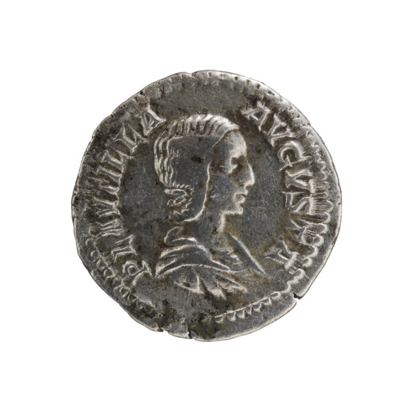 Denarius, Plautilla (ca. 185–212; Roman empress 202–205); issuer: Caracalla (188–217; Roman emperor