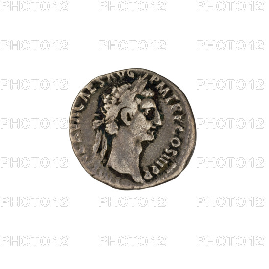 denarius, Nerva (30–98; Roman Emperor 96–98). Obv. RVA CAES AVG PM TR P COS III PP — Nerva's head