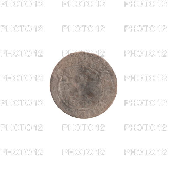 Szelag (coin), Pfahler, Ernest; Wislica hoard; obverse: Prussian eagle with crowned letter S on its