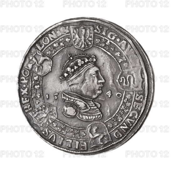 Sigismund the Old's crown thaler from 1540 (fals.), Sigismund I the Old (King of Poland;