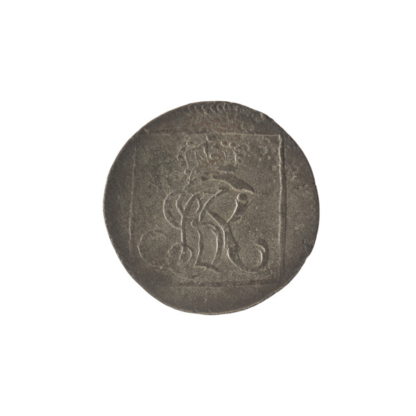 silver crown groschen - forgery; Stanislaw August Poniatowski (King of Poland; 1764–1795) (for the