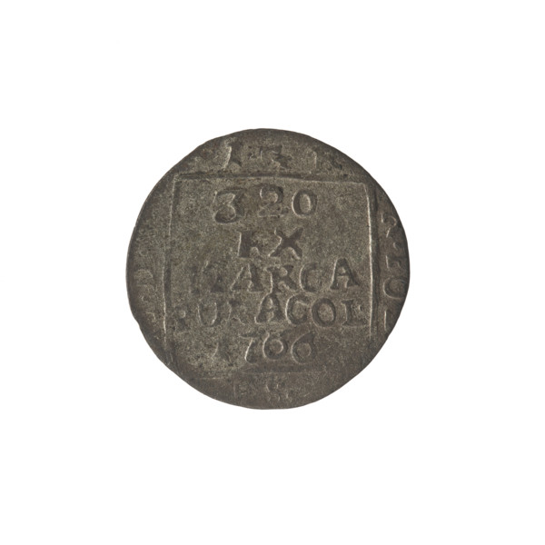 silver crown groschen - forgery; for the original: Stanislaw August Poniatowski (King of Poland,