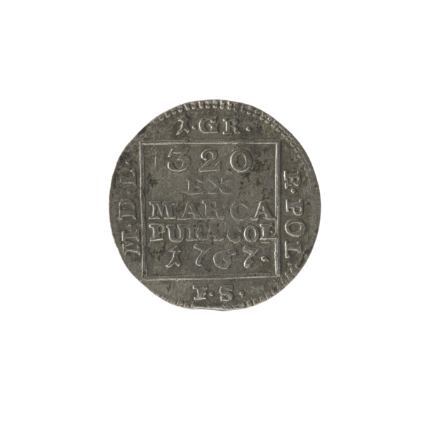 silver Crown groschen, Sylm, Frederick William (fl. 1765-1767), Stanislaw August Poniatowski (King