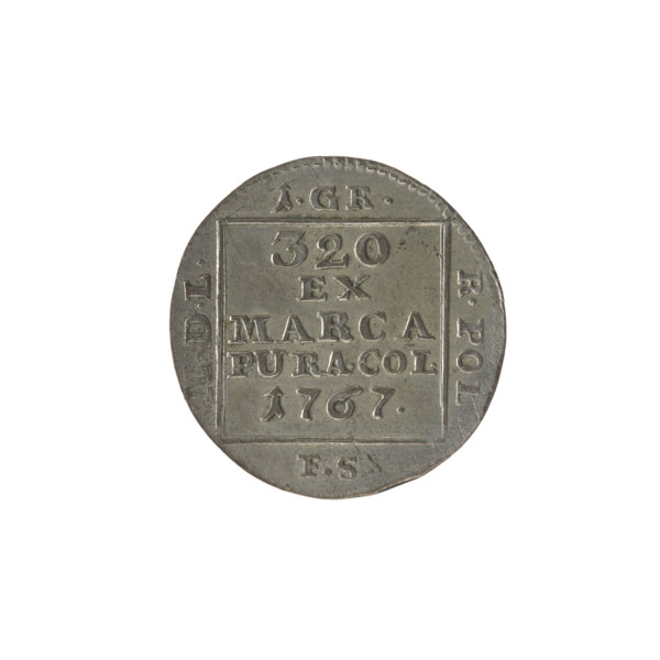 Silver Crown groschen, Sylm, Frederick William (fl. 1765–1767); Stanislaw August Poniatowski (King