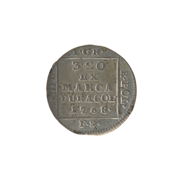 silver Crown groschen, Sylm, Frederick William (fl. 1765–1767); Stanislaw August Poniatowski (King