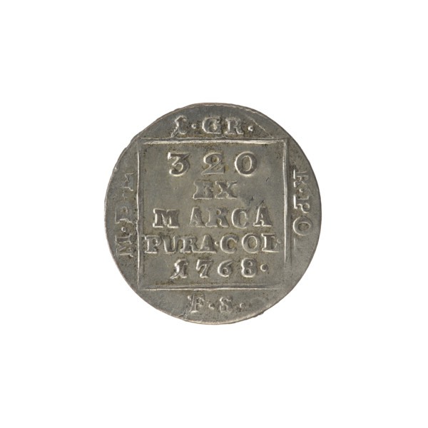 silver Crown groschen, Sylm, Frederick William (fl. 1765-1767), Stanislaw August Poniatowski (King