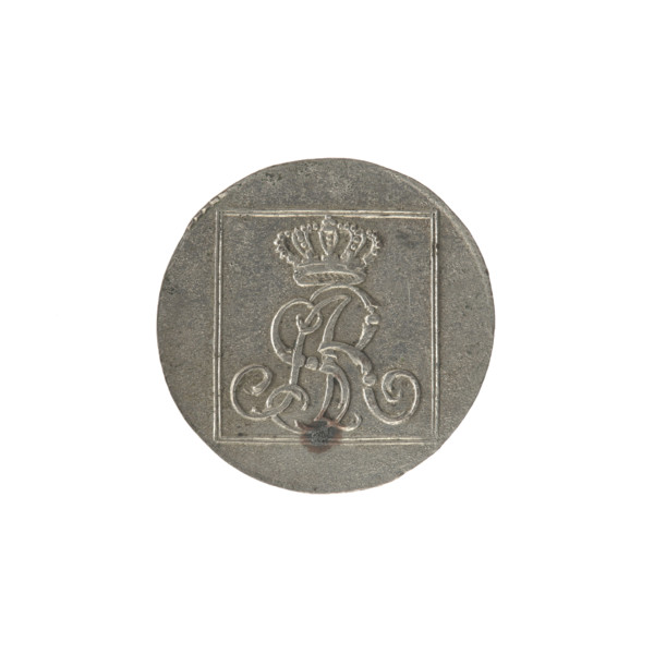 Silver crown groschen; maker: Efraim Brenn (fl. 1774–1792); monarch: Stanislaw August Poniatowski