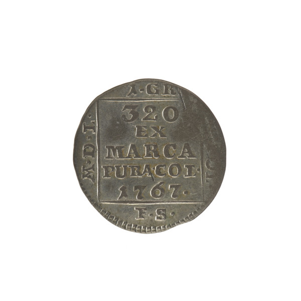 silver crown groschen, Sylm, Frederick William (fl. 1765-1767), Stanislaw August Poniatowski (King