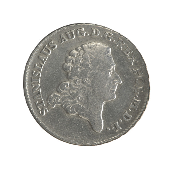 2 gold crown coins, maker: Brenn, Ephraim (fl. 1774–1792); subject: Stanislaw August Poniatowski