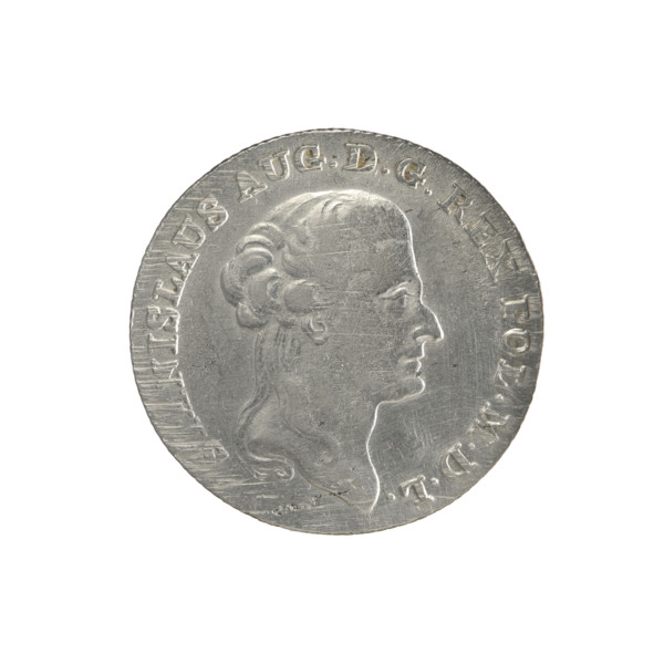 2 gold crown coins, Stanislaw August Poniatowski (King of Poland; 1764–1795), Polish crown coins;
