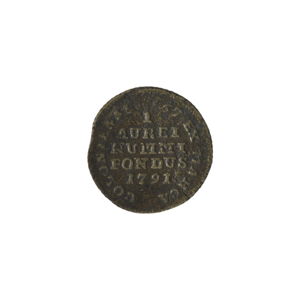 Weight for weighing ducats, Brenn Efraim (Mintmaster; 1741–1792); attributed to Stanislaw August