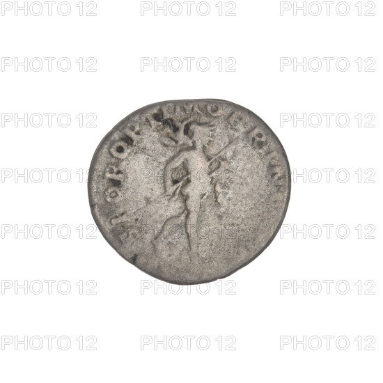Denarius of Trajan (53–117 CE; Roman emperor 98–117). Obverse: head of Trajan facing right,