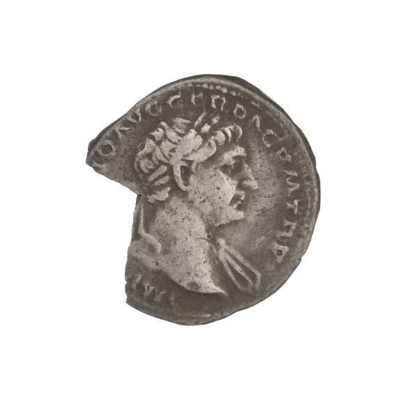 Denarius, Trajan (53–117; Roman emperor 98–117). Obverse: head of Trajan right, decorated with a
