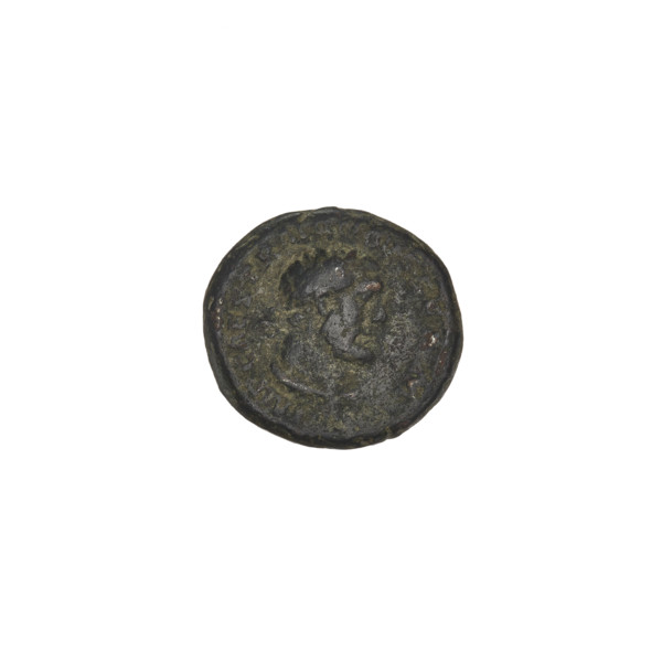 Quarter, Trajan (53–117; Roman emperor 98–117). Obverse: head of Hercules in a laurel wreath facing