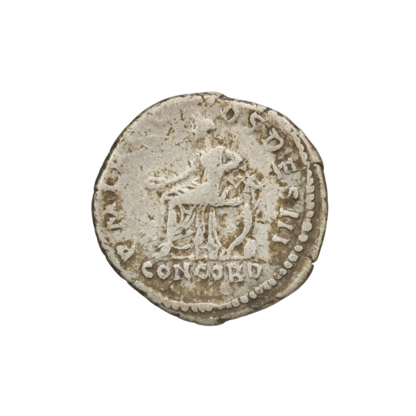 denarius, Hadrian (76–138; Roman emperor 117–138); Obv.: Hadrian's head to the right, laurel wreath