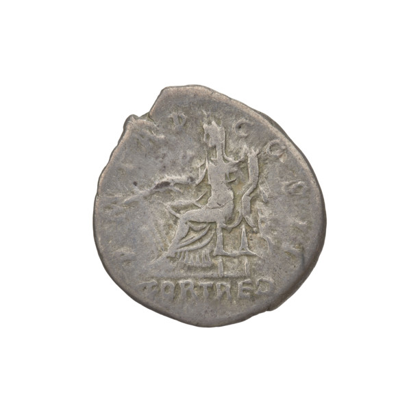 Denarius, Hadrian (76–138; Roman emperor 117–138). Obverse: Hadrian's head to the right, laurel