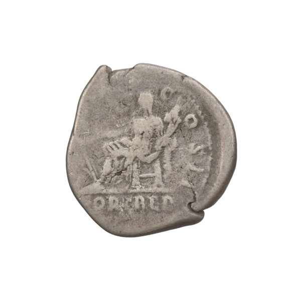 Denarius, Hadrian (76–138; Roman emperor 117–138). Obverse: Hadrian's head to the right, laurel