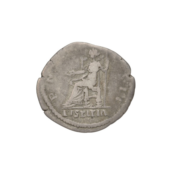Denarius, Hadrian (76–138; Roman emperor 117–138). Obverse: head of Hadrian right, laurel wreath in