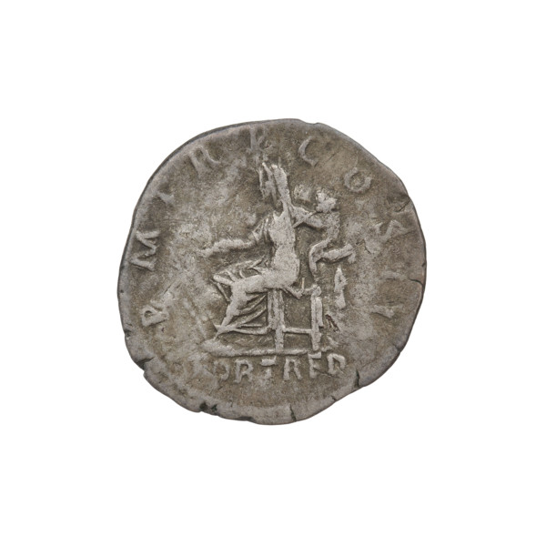 Denarius of Hadrian (76–138; Roman emperor 117–138), 119–122, Rome, Roman Empire (27 BC–476).