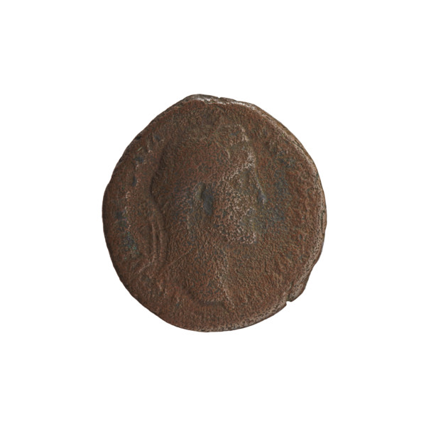 Antoninus Pius (86–161; Roman Emperor 138–161), issuer; obverse: head of the emperor in a laurel