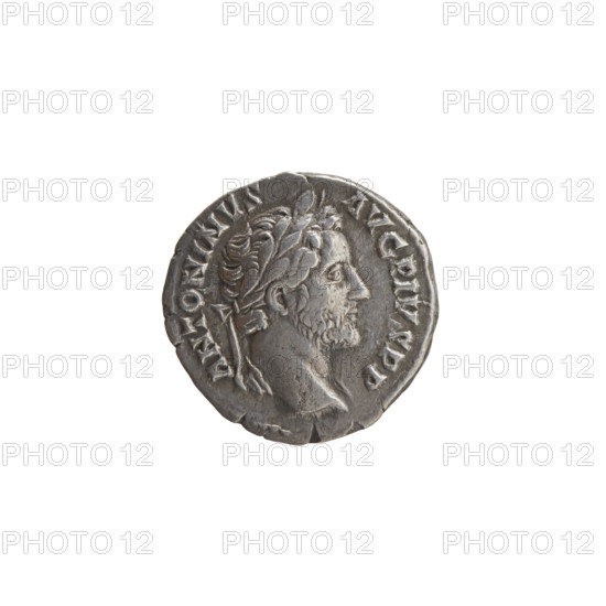 Denarius, Antoninus Pius (86–161; Roman emperor 138–161), issuer: Antoninus Pius — obverse: head of