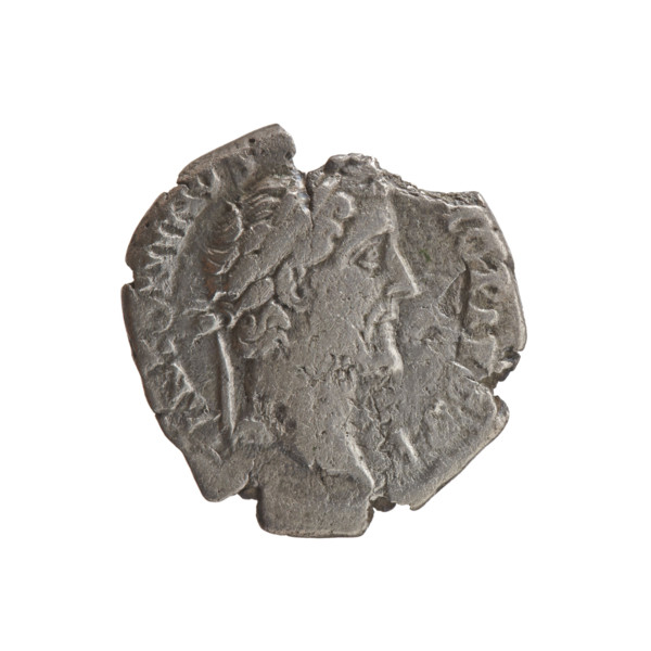 Denarius, Antoninus Pius (86–161; Roman emperor 138–161), issuer; obverse: head of Antoninus Pius