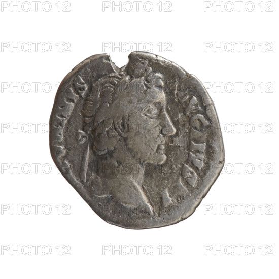 Denarius of Antoninus Pius (86–161; Roman emperor 138–161). Obverse: head of the emperor in a