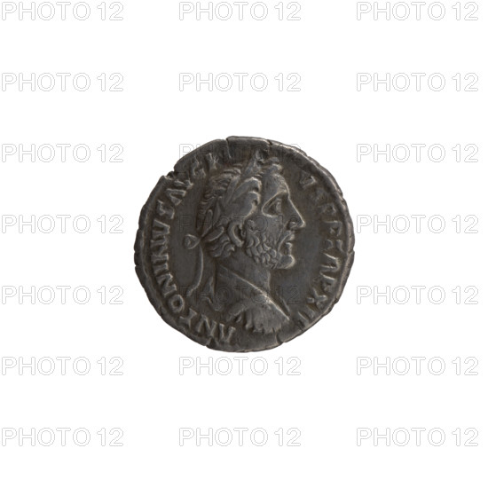 Denarius of Antoninus Pius (86–161; Roman emperor 138–161), 148–149, Rome. Obverse: Bust of