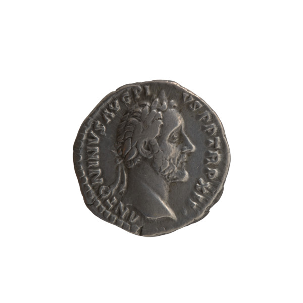 Denarius, Antoninus Pius (86–161; Roman emperor 138–161), issuer. Obverse: Head of Antoninus Pius