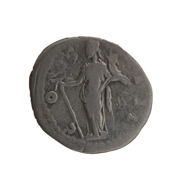 Denarius, Antoninus Pius (86–161; Roman emperor 138–161), issuer; obverse: head of Antoninus Pius