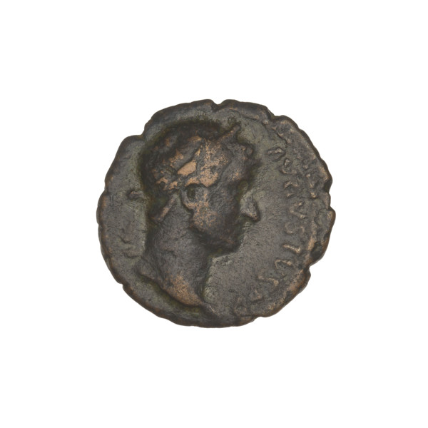 quarter, Hadrian (76–138; Roman emperor 117–138), banners, eagles, laurel wreaths, busts. Obv.: