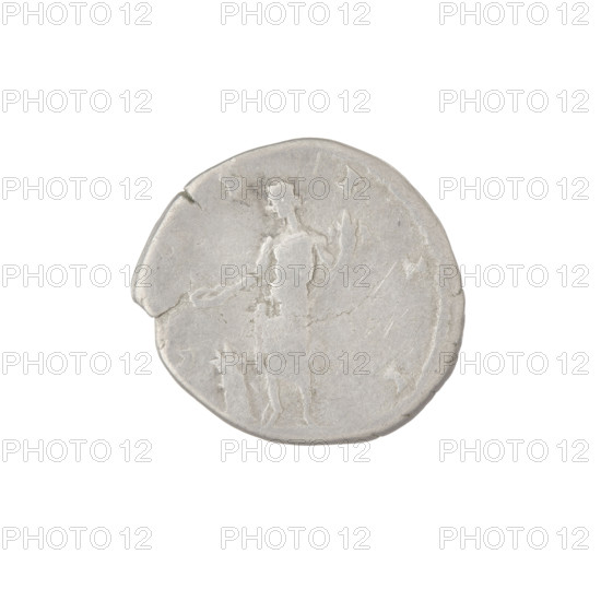 Denarius, Hadrian (76–138; Roman emperor 117–138). Obverse: head of Hadrian in laurel wreath facing