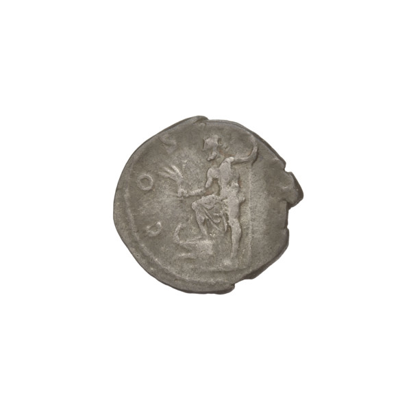Denarius, Hadrian (76–138; Roman emperor 117–138). Obverse: head of Hadrian in laurel wreath facing