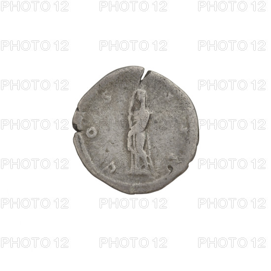 Denarius, Hadrian (76–138; Roman emperor 117–138). Obverse: head of Hadrian with laurel wreath